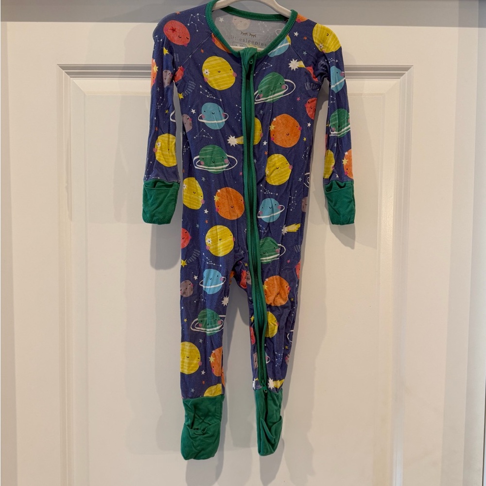 Little Sleepies Zippy in Sleepy Galaxy Print